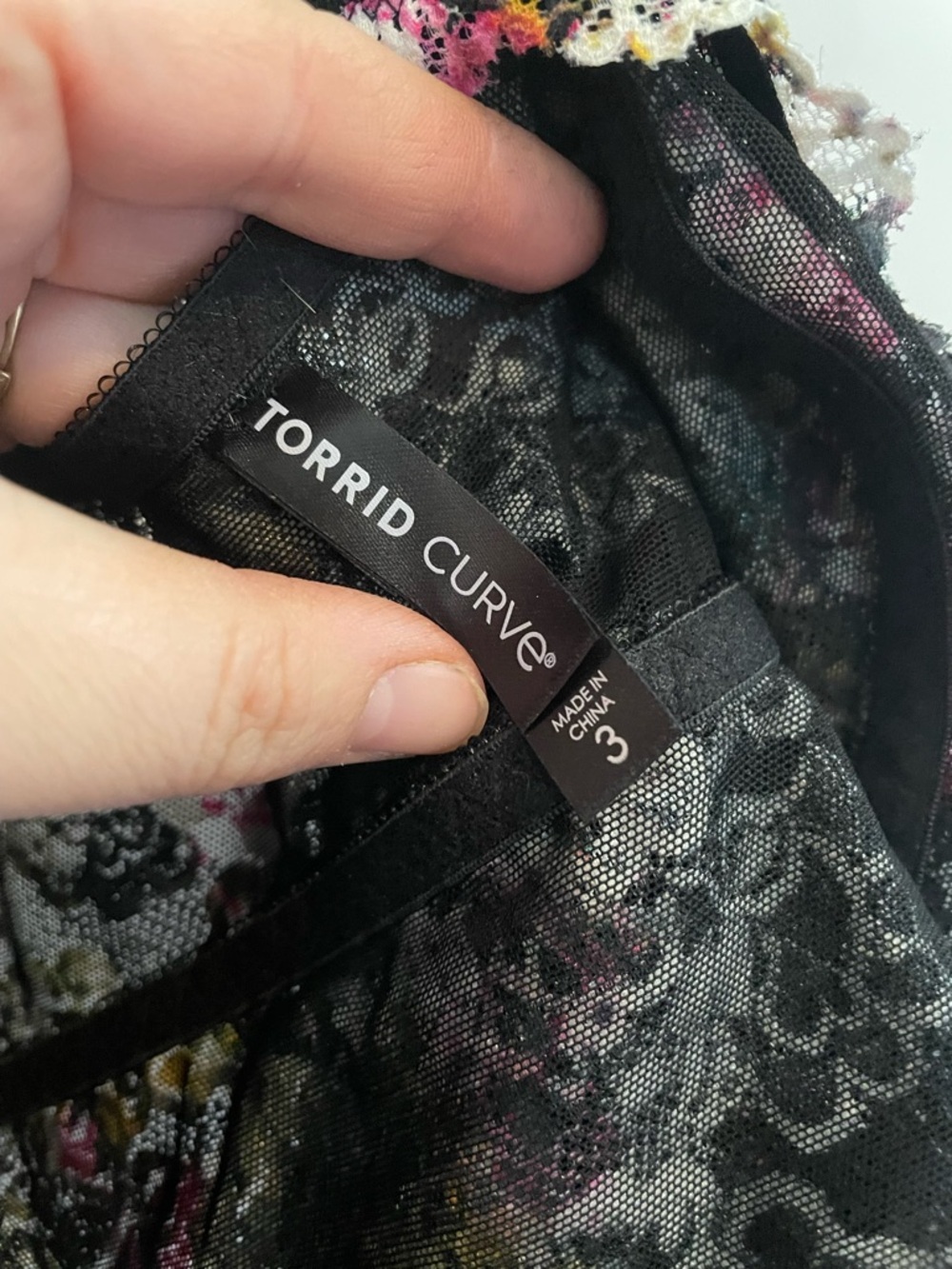 ♦️ Torrid | Plus Size 3x Unlined Lace Bralette - Picture 5 of 8